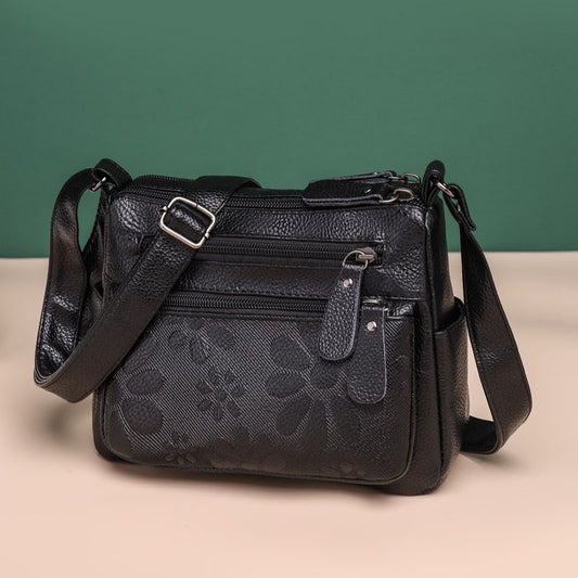 Bolso bandolera 100% de piel suave
