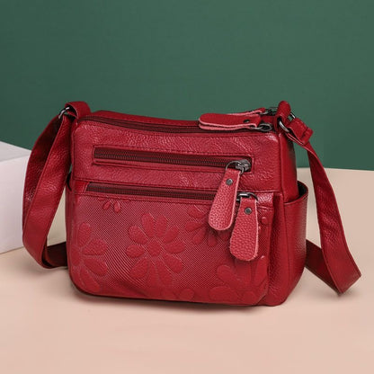 Bolso bandolera 100% de piel suave