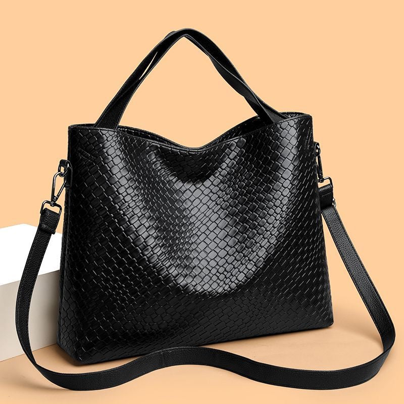 Bolsos de mujer con estampado tejido a la moda