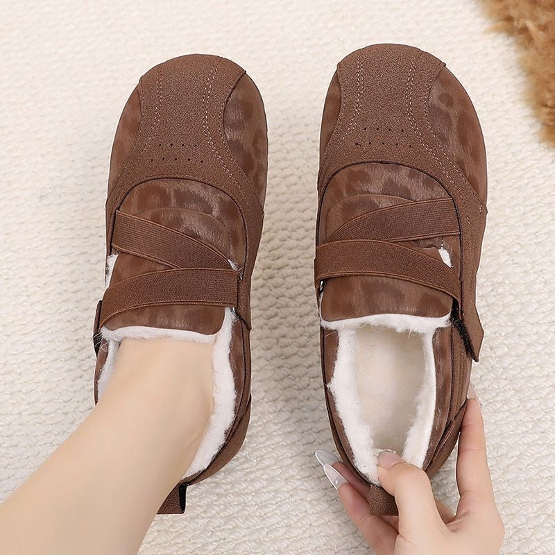 Zapatos de lana térmicos