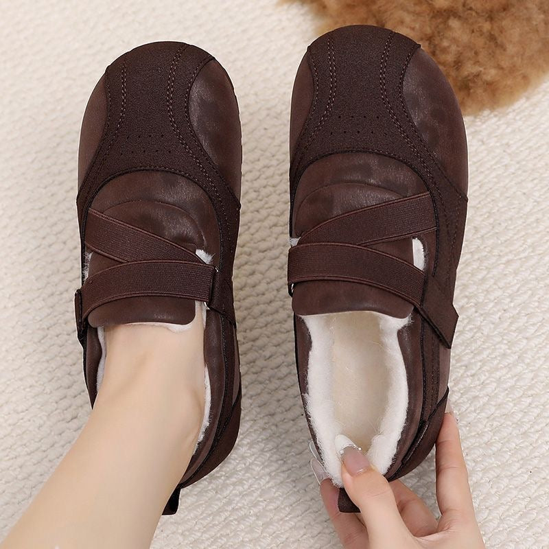 Zapatos de lana térmicos