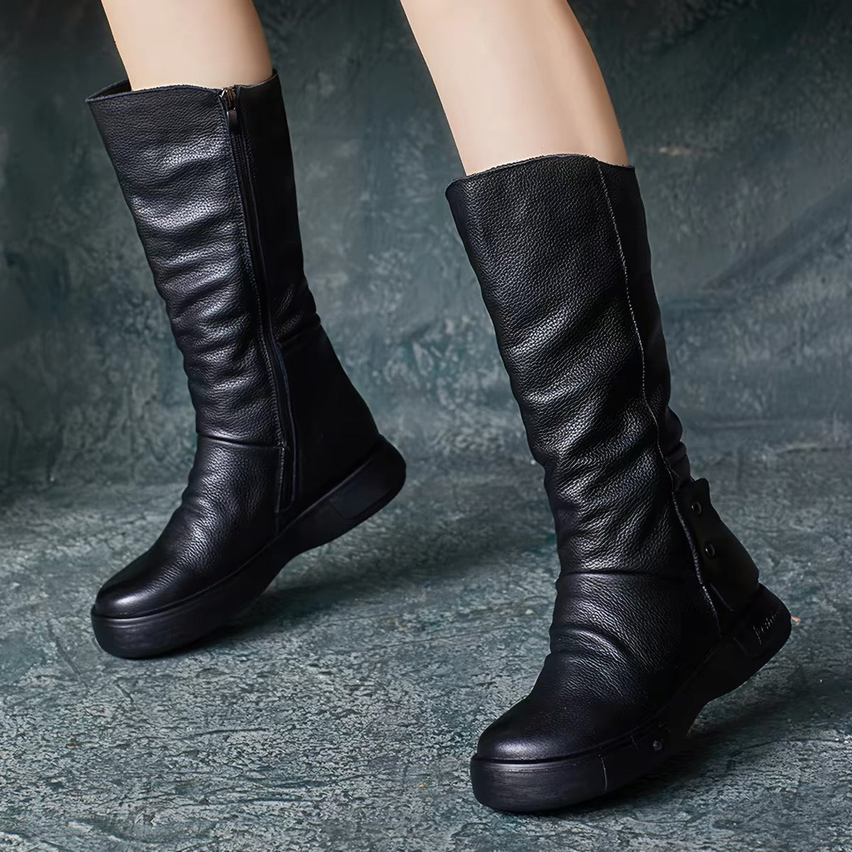 Botas Mujer de Cuero Suave