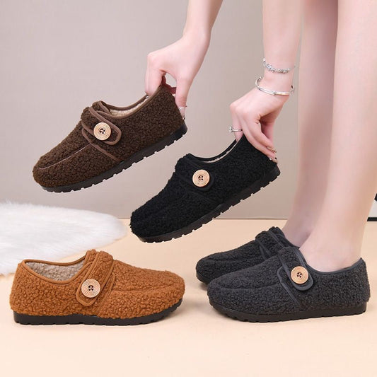 Zapatos de algodón grueso y esponjoso