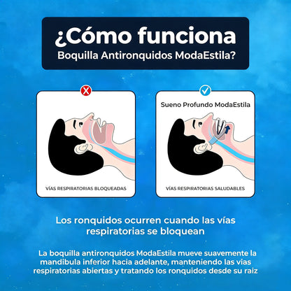 Boquilla antironquidos ModaEstila™