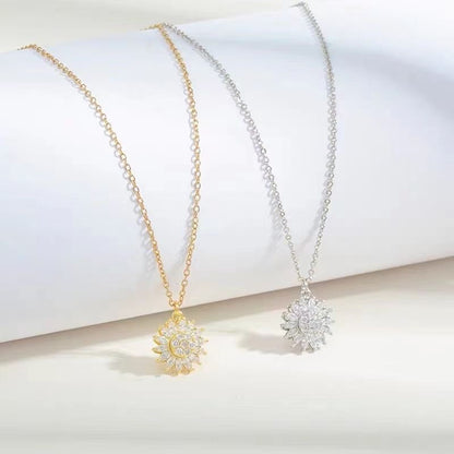 Collar de girasol giratorio