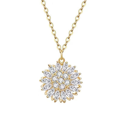 Collar de girasol giratorio