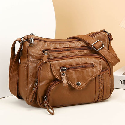 Bolso 100% de piel de vaca suave