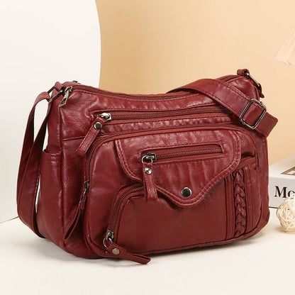 Bolso 100% de piel de vaca suave