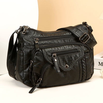 Bolso 100% de piel de vaca suave