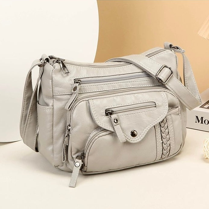 Bolso 100% de piel de vaca suave