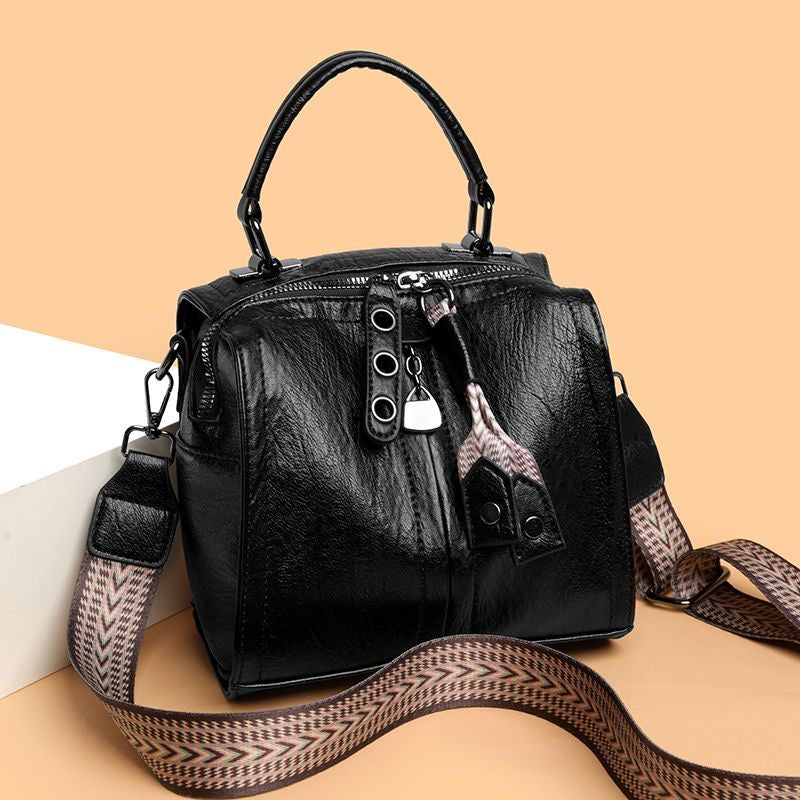Bolso de hombro bandolera 100% de piel suave