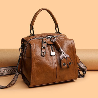 Bolso de hombro bandolera 100% de piel suave