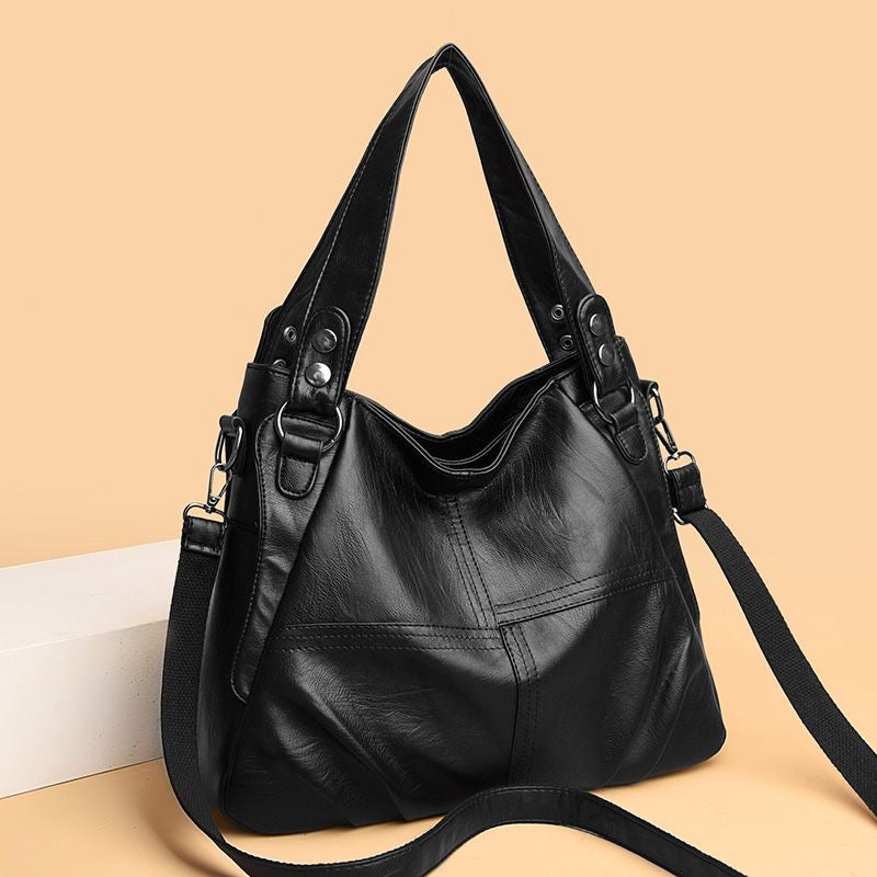 100% Bolso de piel de gran capacidad