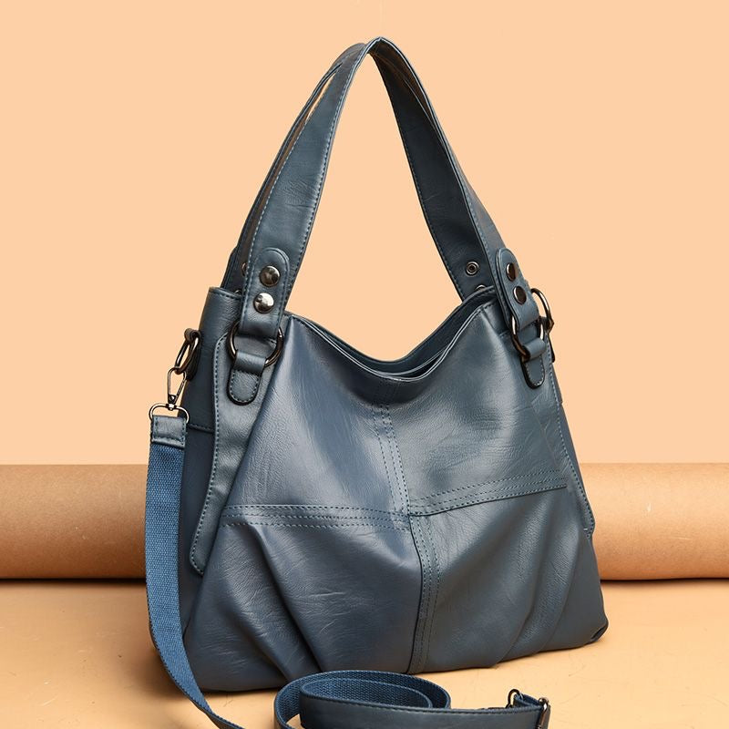 100% Bolso de piel de gran capacidad