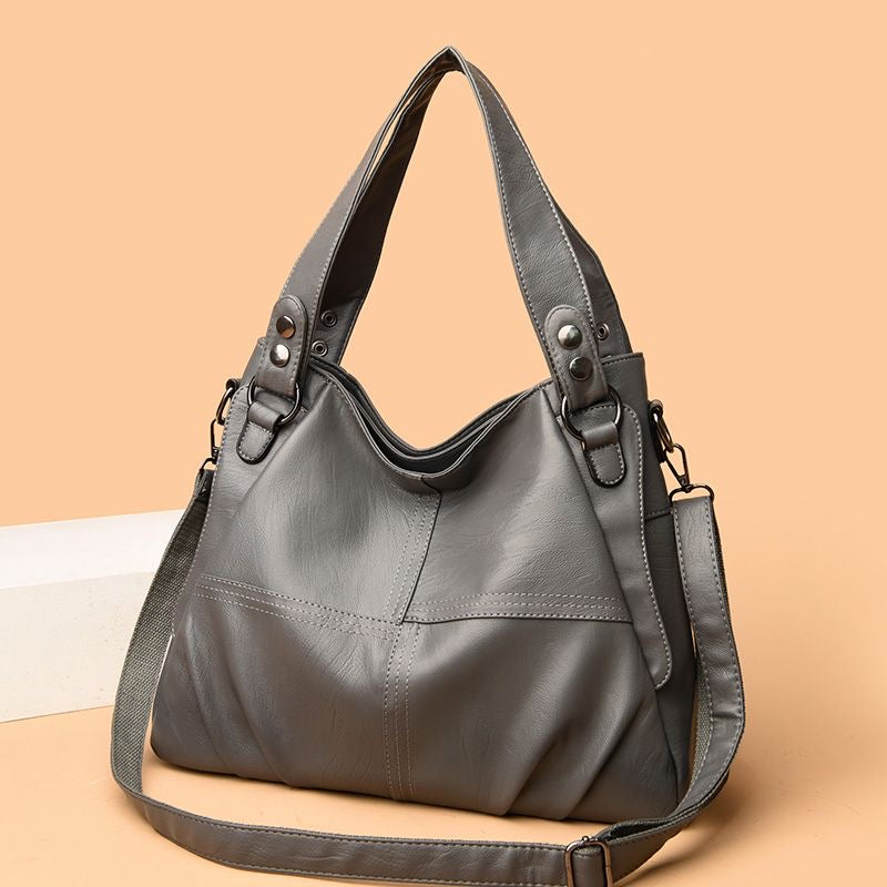 100% Bolso de piel de gran capacidad