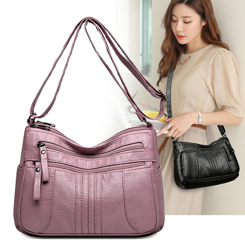 Bolso de hombro sencillo e informal