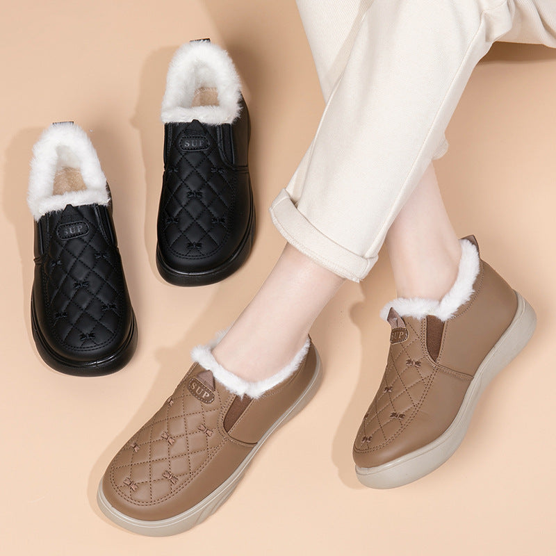 Zapatos de polar de invierno