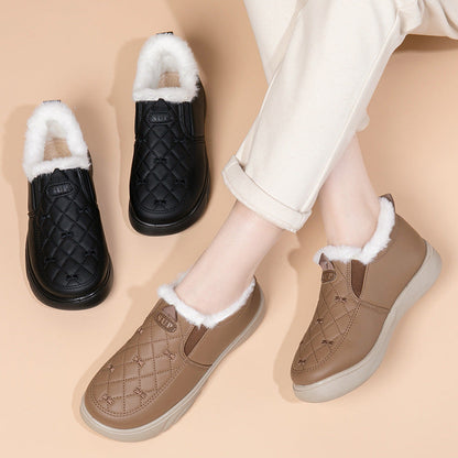 Zapatos de polar de invierno