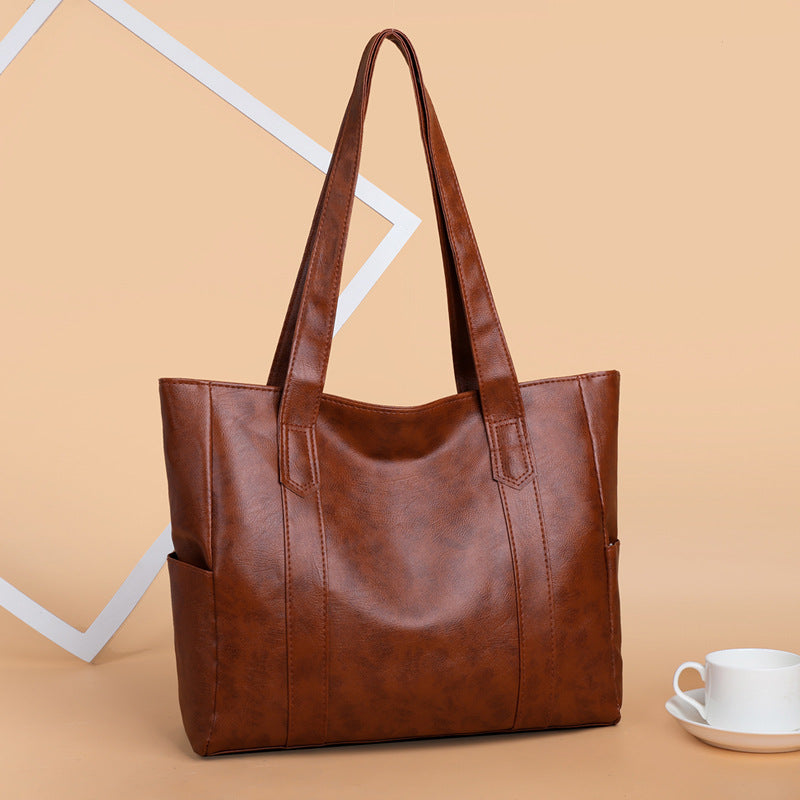 Elegante Bolso Tote De Gran Capacidad