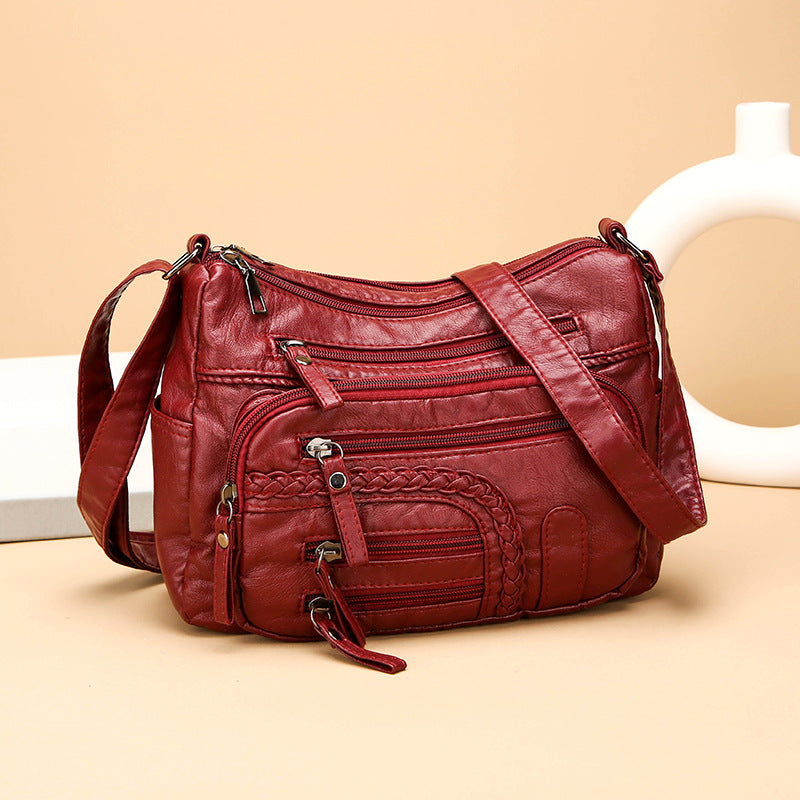 ModaEstila™ |  Bolso bandolera 100% piel auténtica