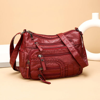 ModaEstila™ |  Bolso bandolera 100% piel auténtica