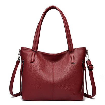 Bolso de Mano y Hombro de Piel Suave para Mujer