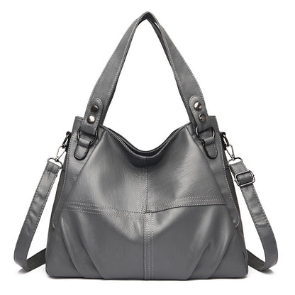 100% Bolso de piel de gran capacidad