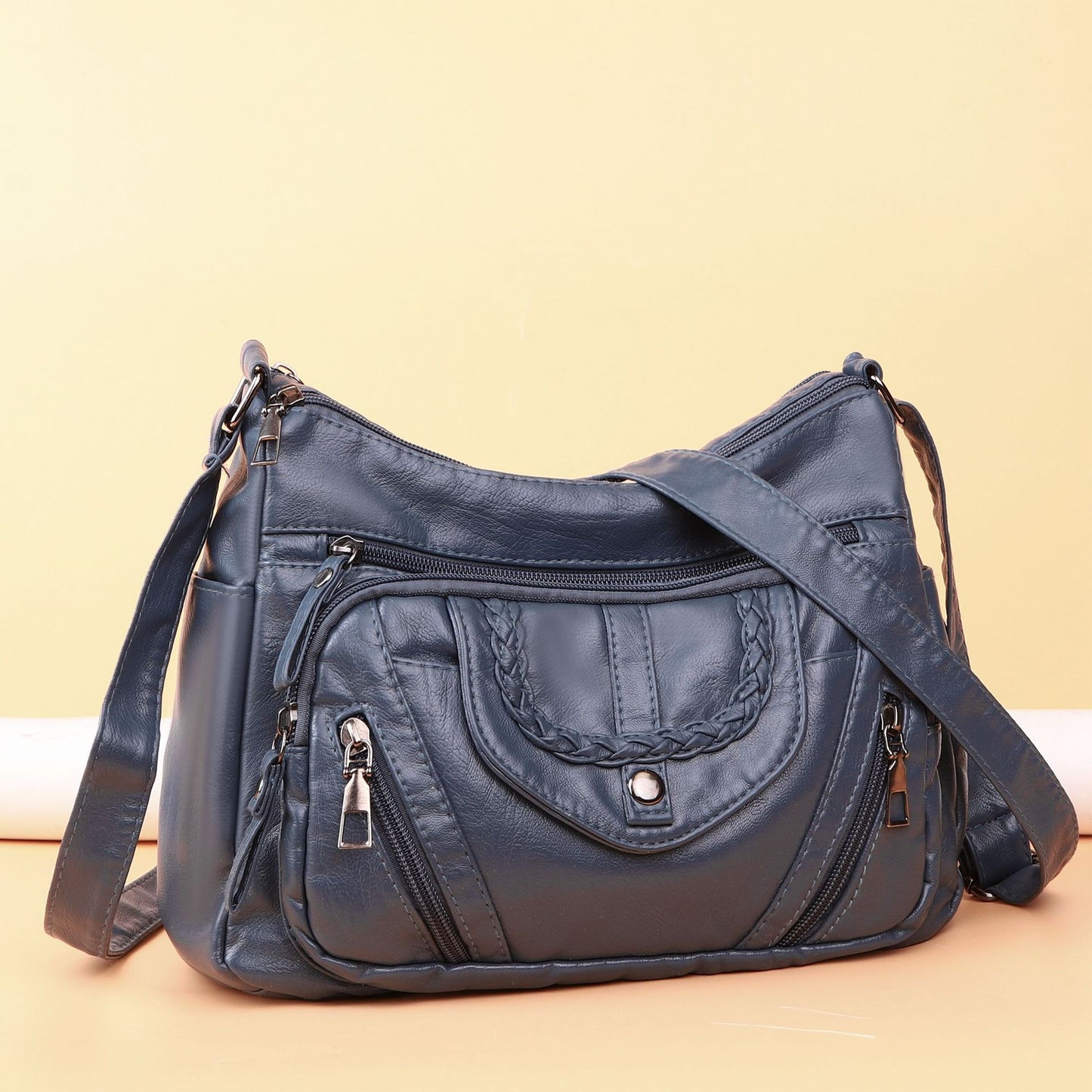 Bolso de piel suave 100% a la moda
