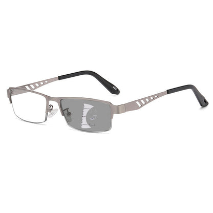 Gafas Multifocales Fotocromáticas Semi-Sin Montura