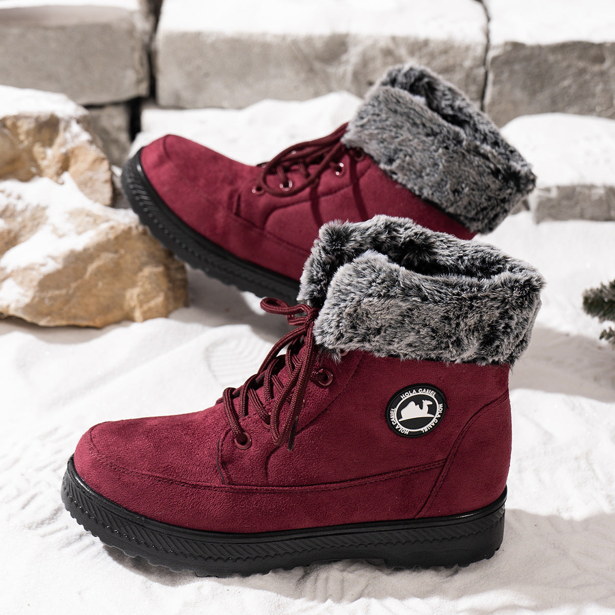 Botas de Invierno para Mujer Cálidas