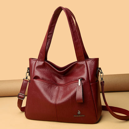 Bolso de piel de gran capacidad