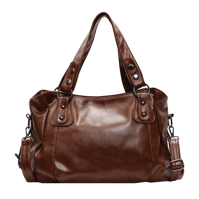 Bolso Negro Grande para Mujer Elegante y Moderno