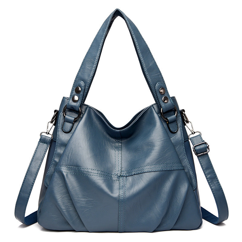 100% Bolso de piel de gran capacidad