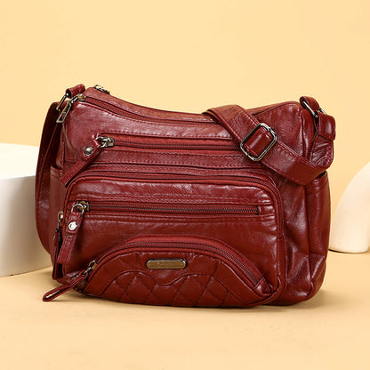 ModaEstila™ | Bolso bandolera casual de piel suave
