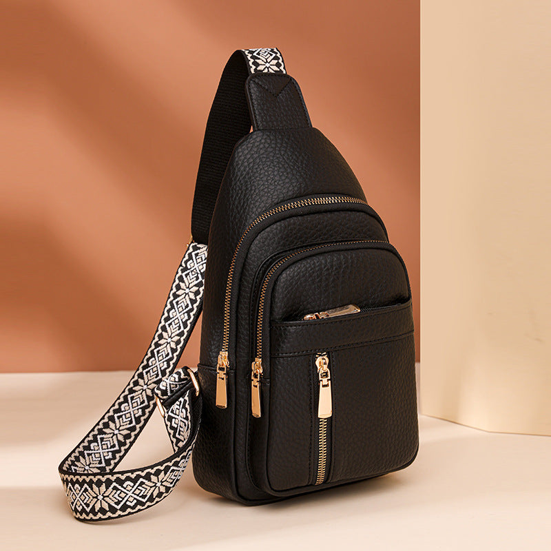 Bolso cuadrado pequeño estampado