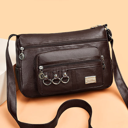 Bolso de piel para mujer versátil