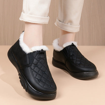 Zapatos de polar de invierno