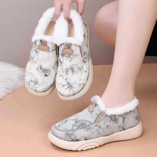 Zapatos de algodón nuevos