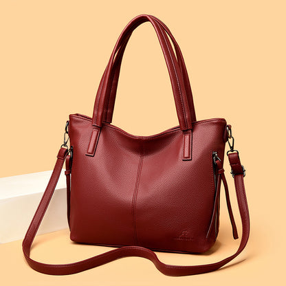 Bolso de Mano y Hombro de Piel Suave para Mujer