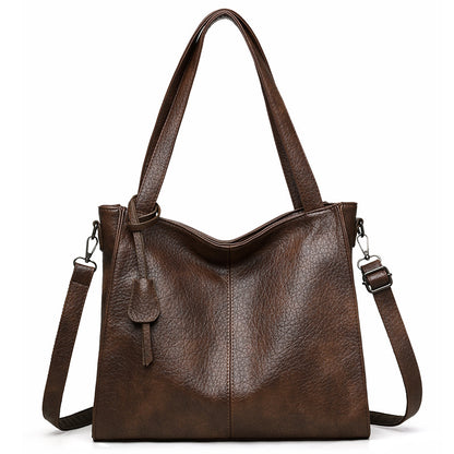 Bolsa tote de piel suave