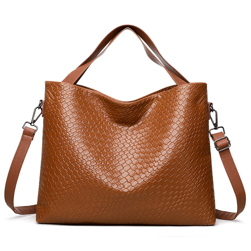 Bolsos de mujer con estampado tejido a la moda