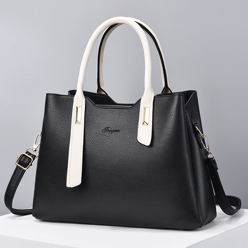 Bolso de mano de cuero de moda