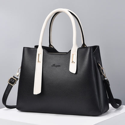 Bolso de mano de cuero de moda