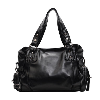 Bolso Negro Grande para Mujer Elegante y Moderno