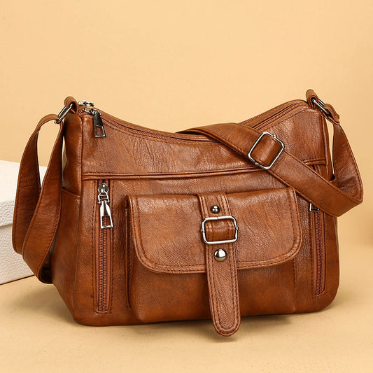 Bolso vintage de piel suave