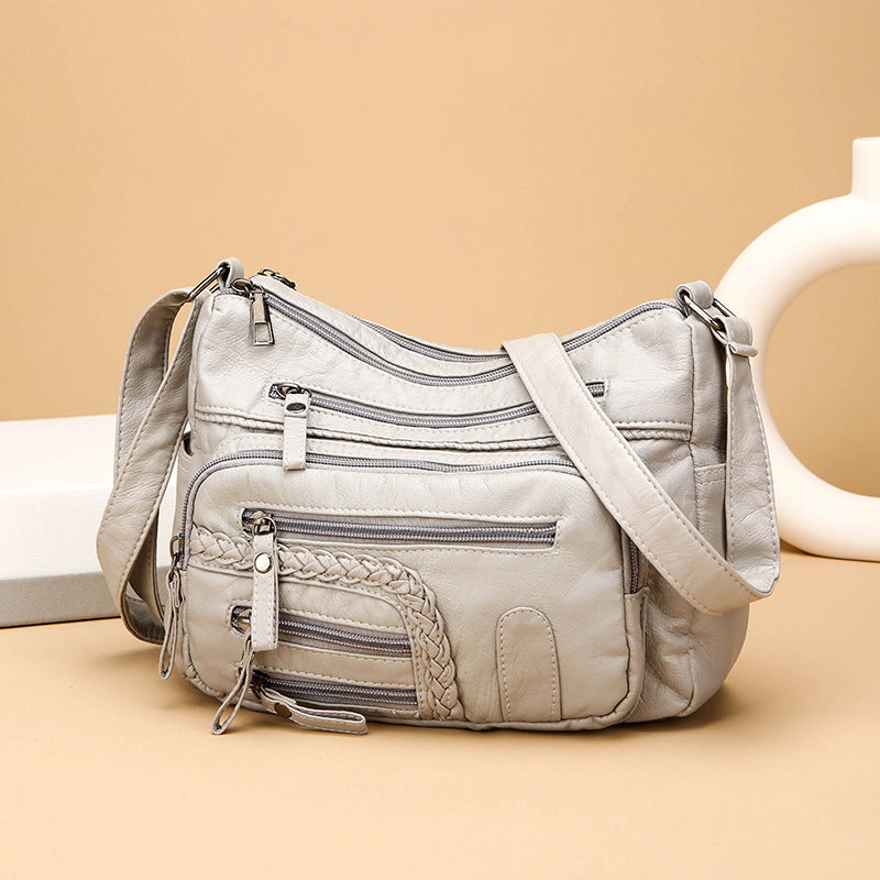 ModaEstila™ |  Bolso bandolera 100% piel auténtica