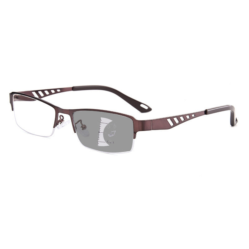 Gafas Multifocales Fotocromáticas Semi-Sin Montura