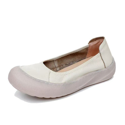 Zapatos de piel genuina con suela flexible