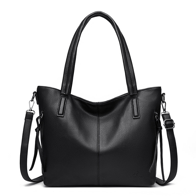 Bolso de Mano y Hombro de Piel Suave para Mujer