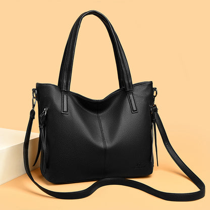 Bolso de Mano y Hombro de Piel Suave para Mujer